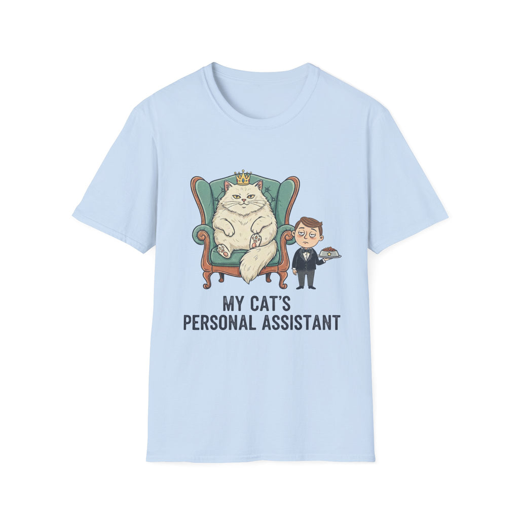 My Cat's Personal Assistant (Male) T-Shirt