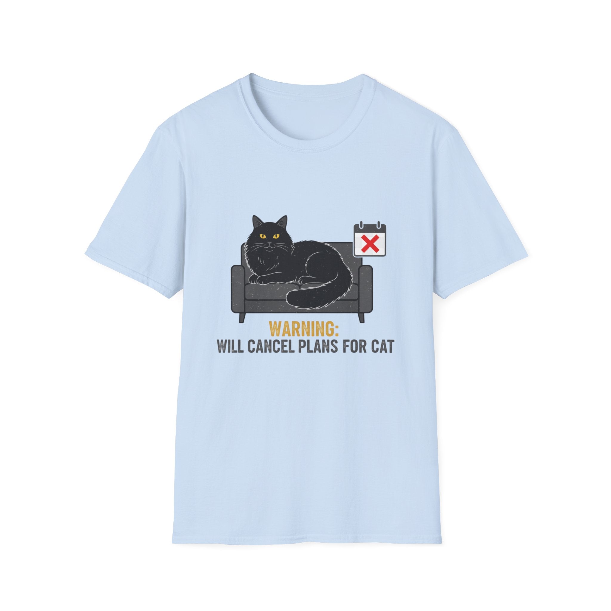 Warning: Will Cancel Plans for Cat T-Shirt
