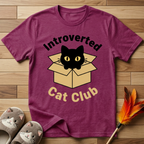 Introverted Cat Club T-Shirt