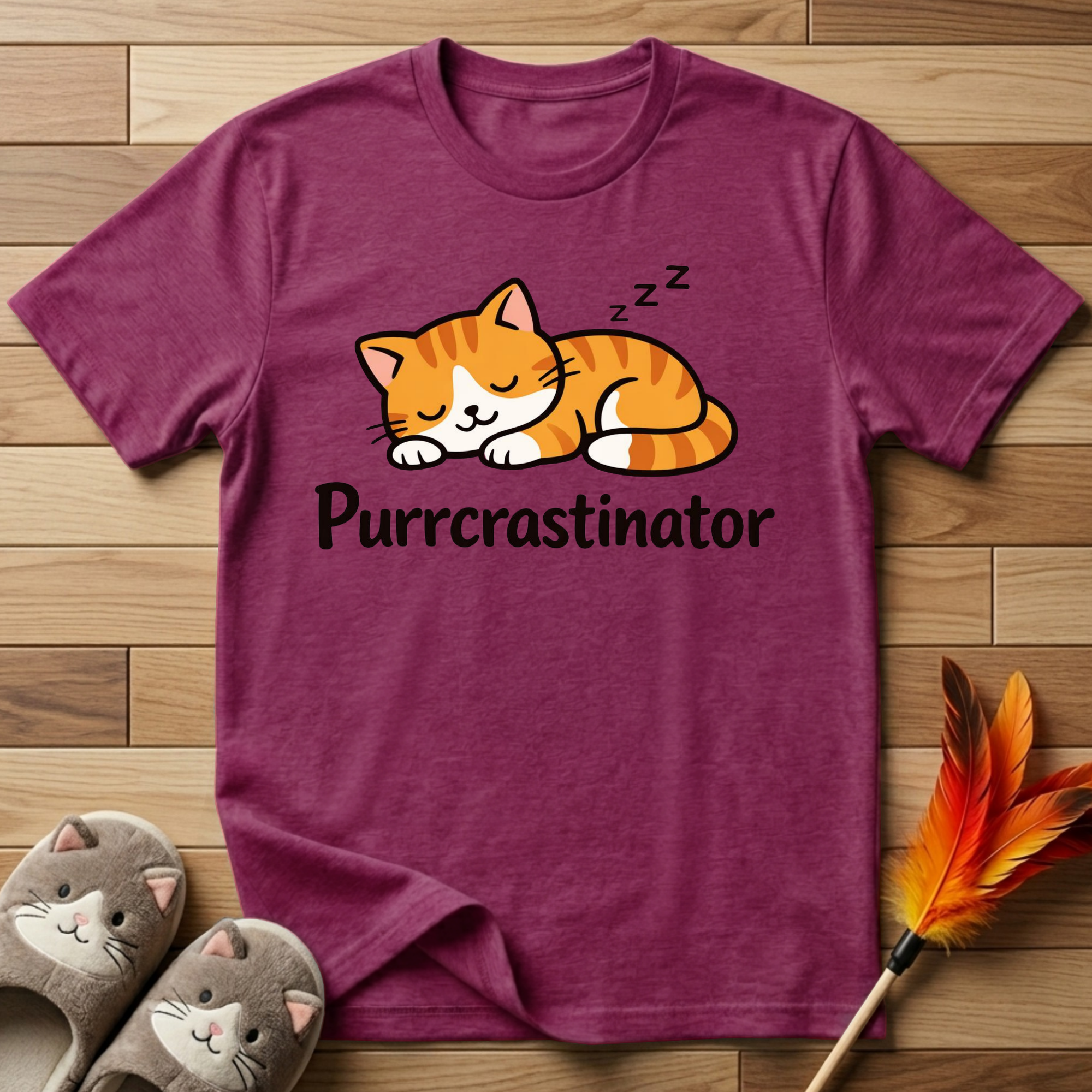 Purrcrastinator ZZZ T-Shirt