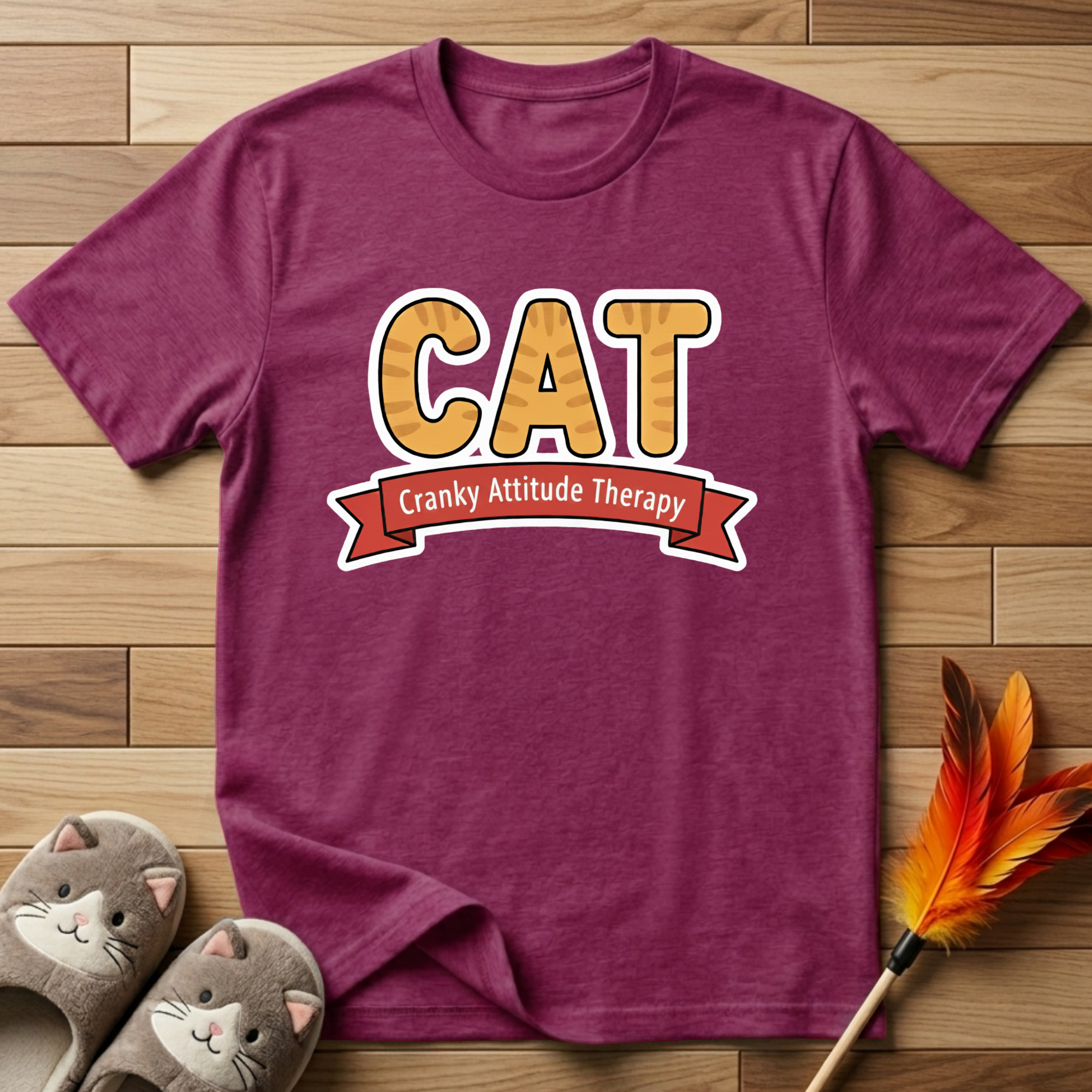 CAT Cranky Attitude Therapy T-Shirt