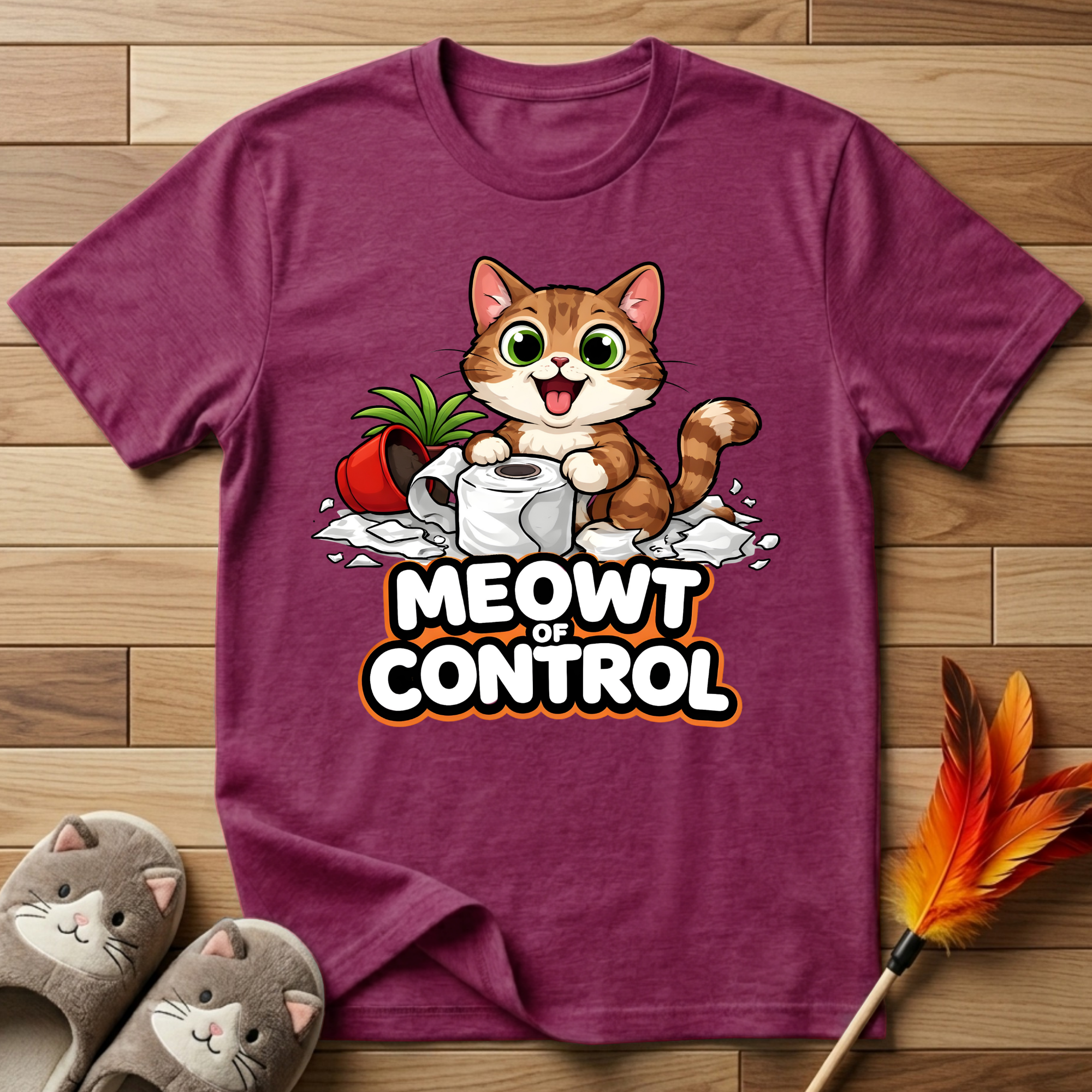 Meowt of Control T-Shirt