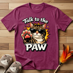 Talk to the Paw (Sunglasses) T-Shirt