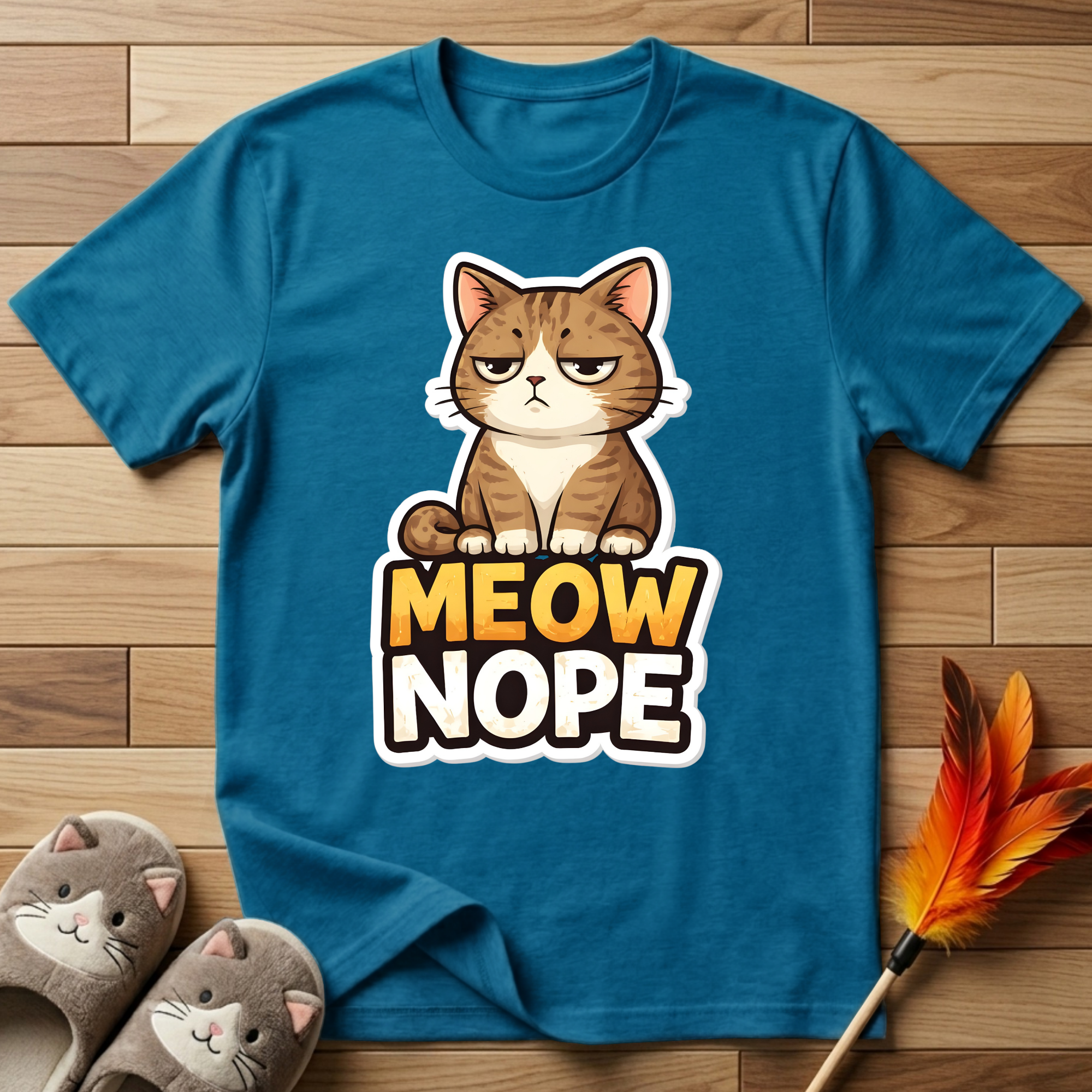 Meow Nope (Disinterested) T-Shirt