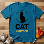Cat Servant (Circle Design) T-Shirt