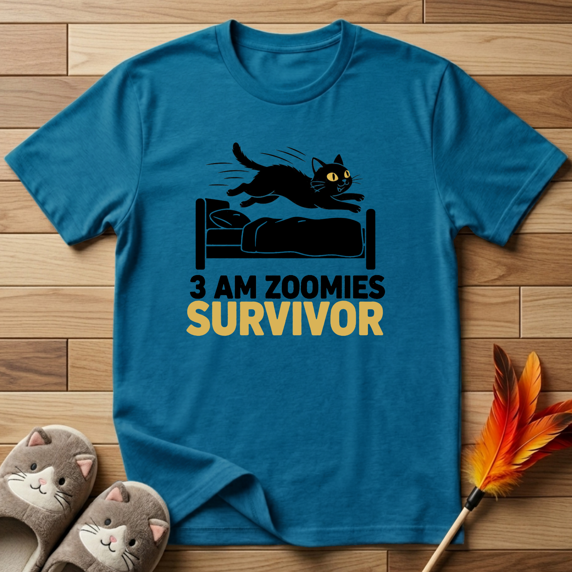 3 AM Zoomies Survivor T-Shirt
