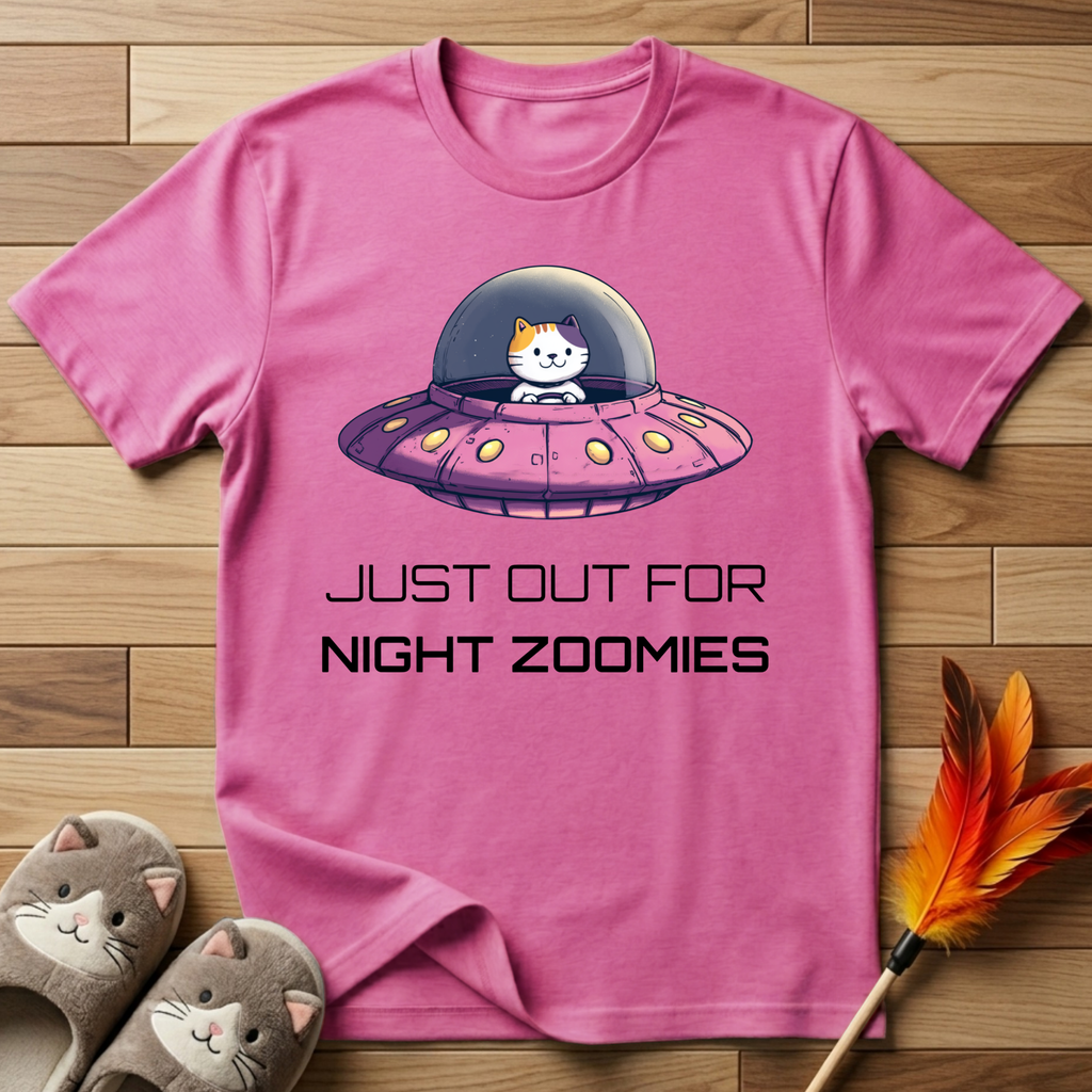 Just Out for Night Zoomies T-Shirt