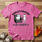 World's Okayest Cat Parent T-Shirt