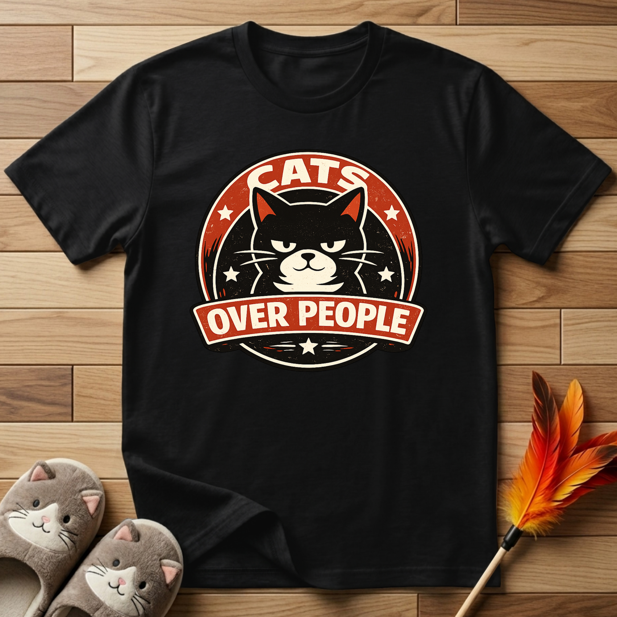 Cats Over People T-Shirt