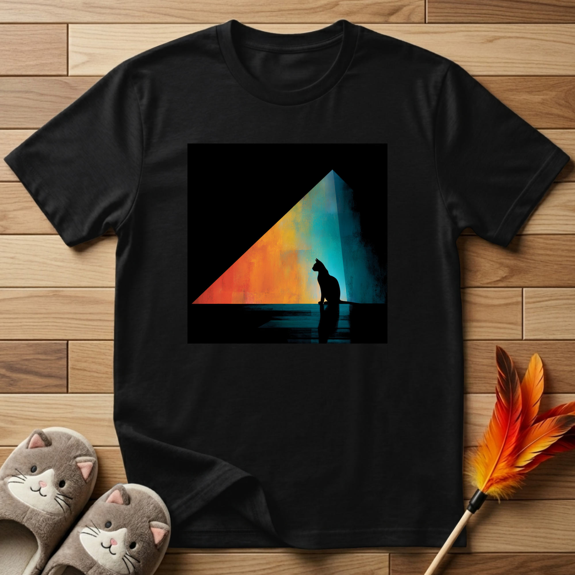 Pyramid and Silhouette T-Shirt