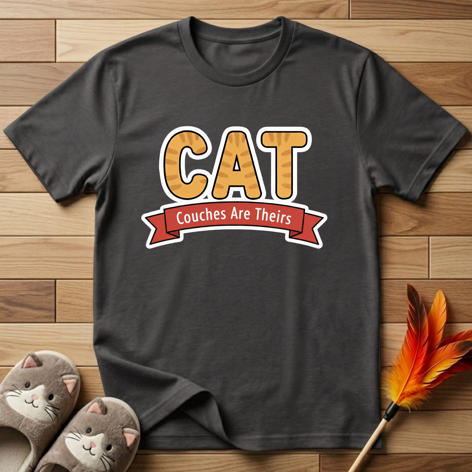 CAT Couches Are Theirs T-Shirt