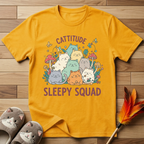 Cattitude Sleepy Squad T-Shirt