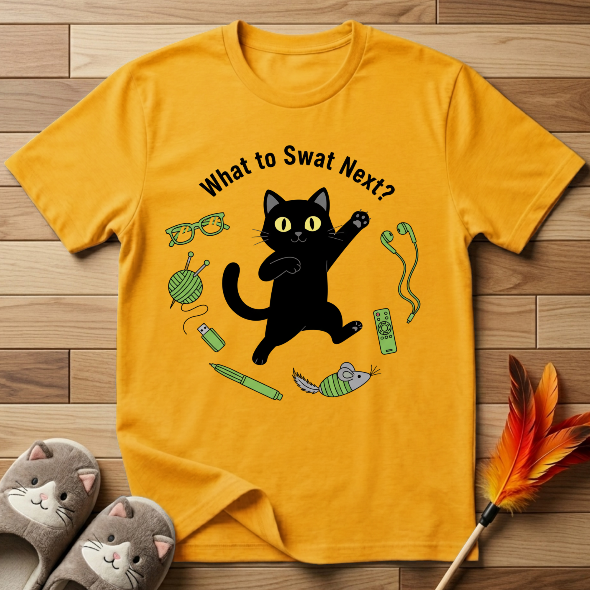 What to Swat Next? (Circle) T-Shirt