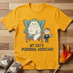 My Cat's Personal Assistant (Male) T-Shirt