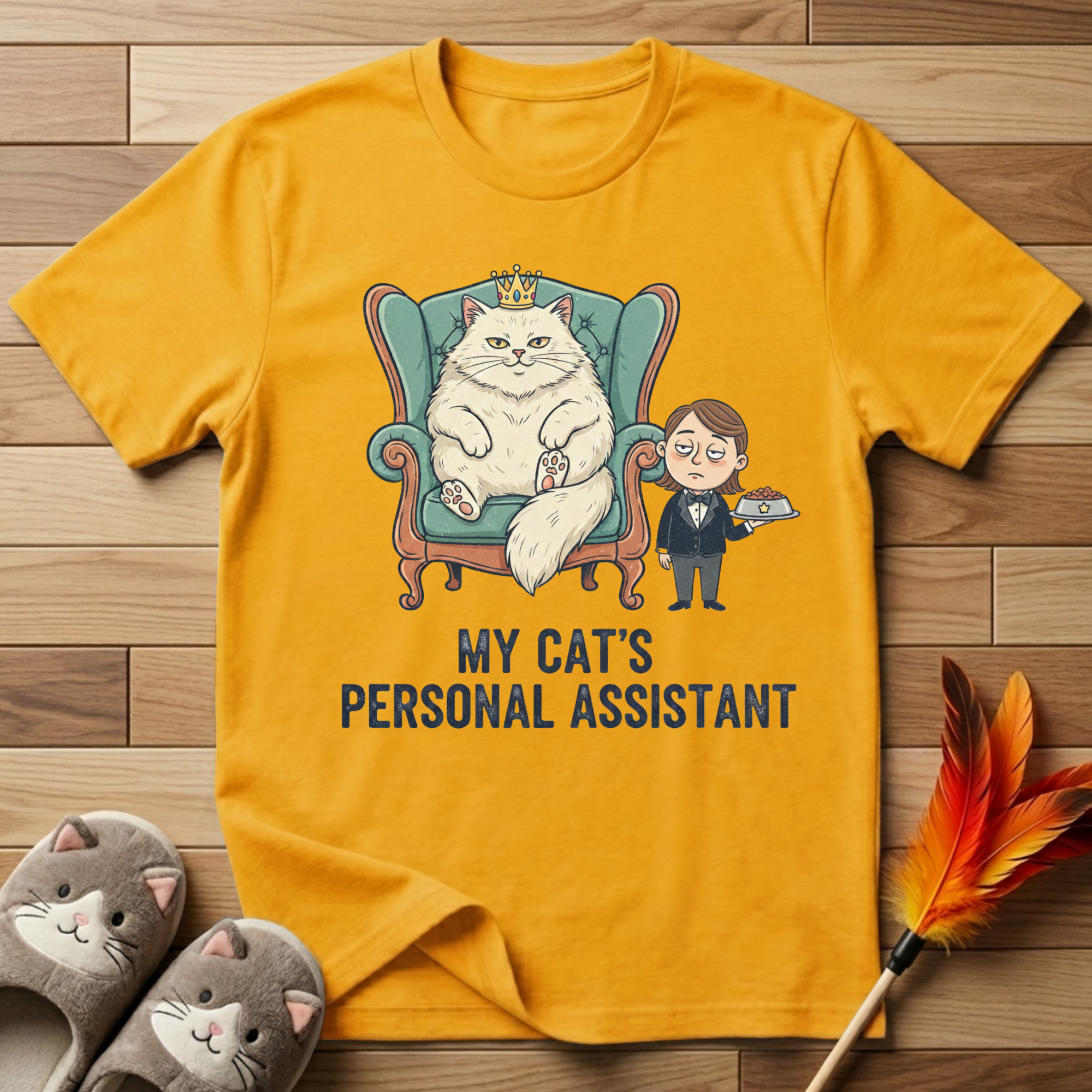 My Cat's Personal Assistant T-Shirt