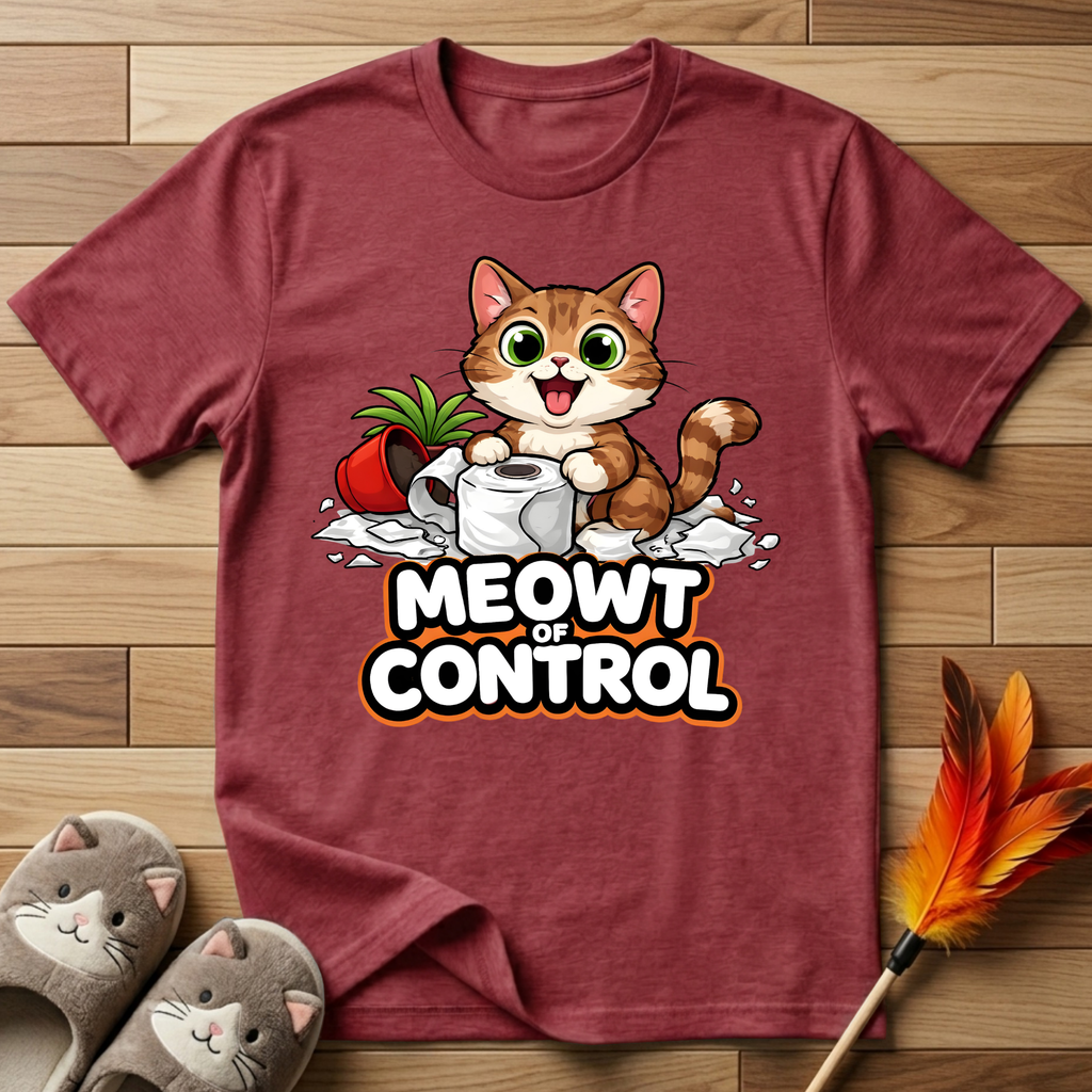 Meowt of Control Chaos T-Shirt
