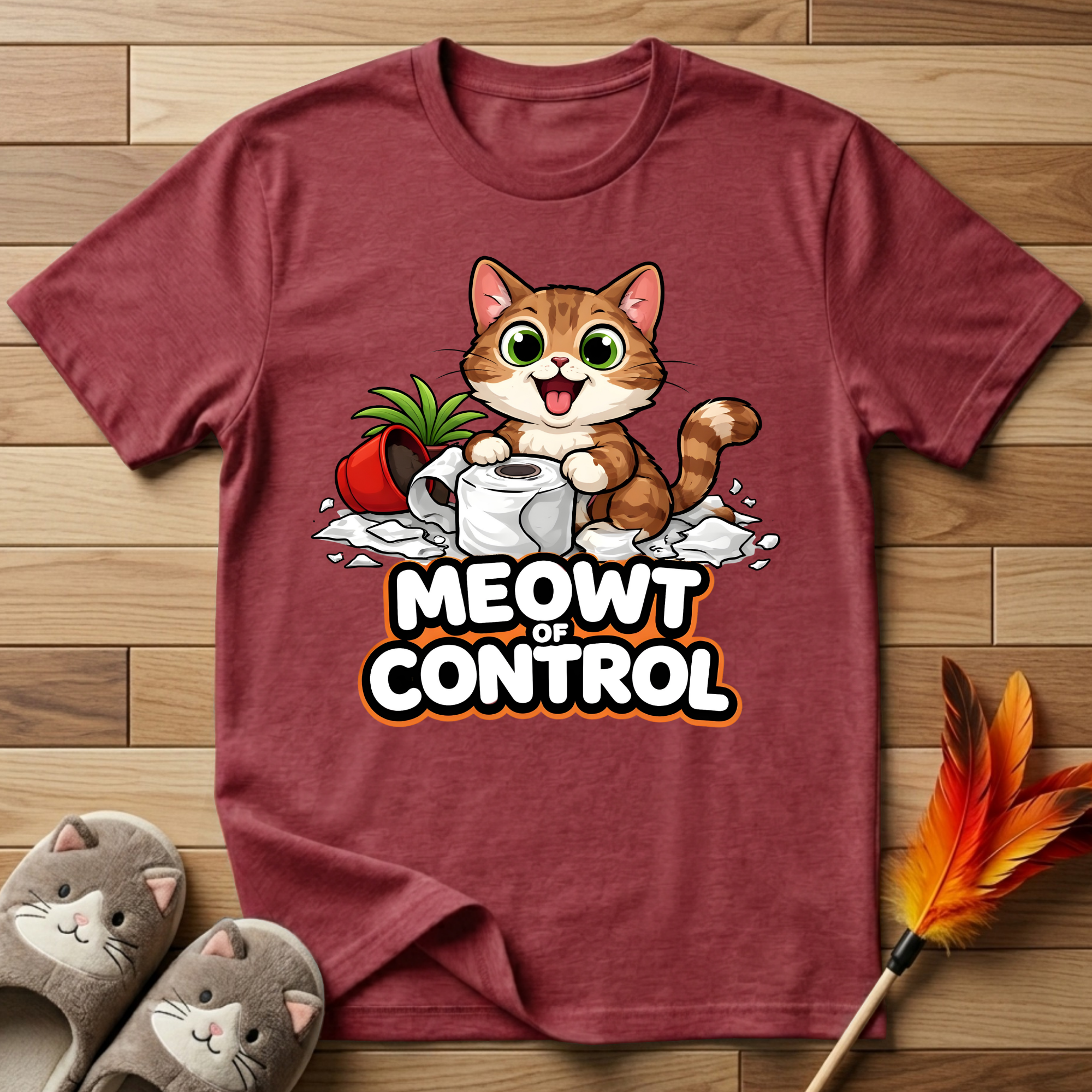 Meowt of Control Chaos T-Shirt