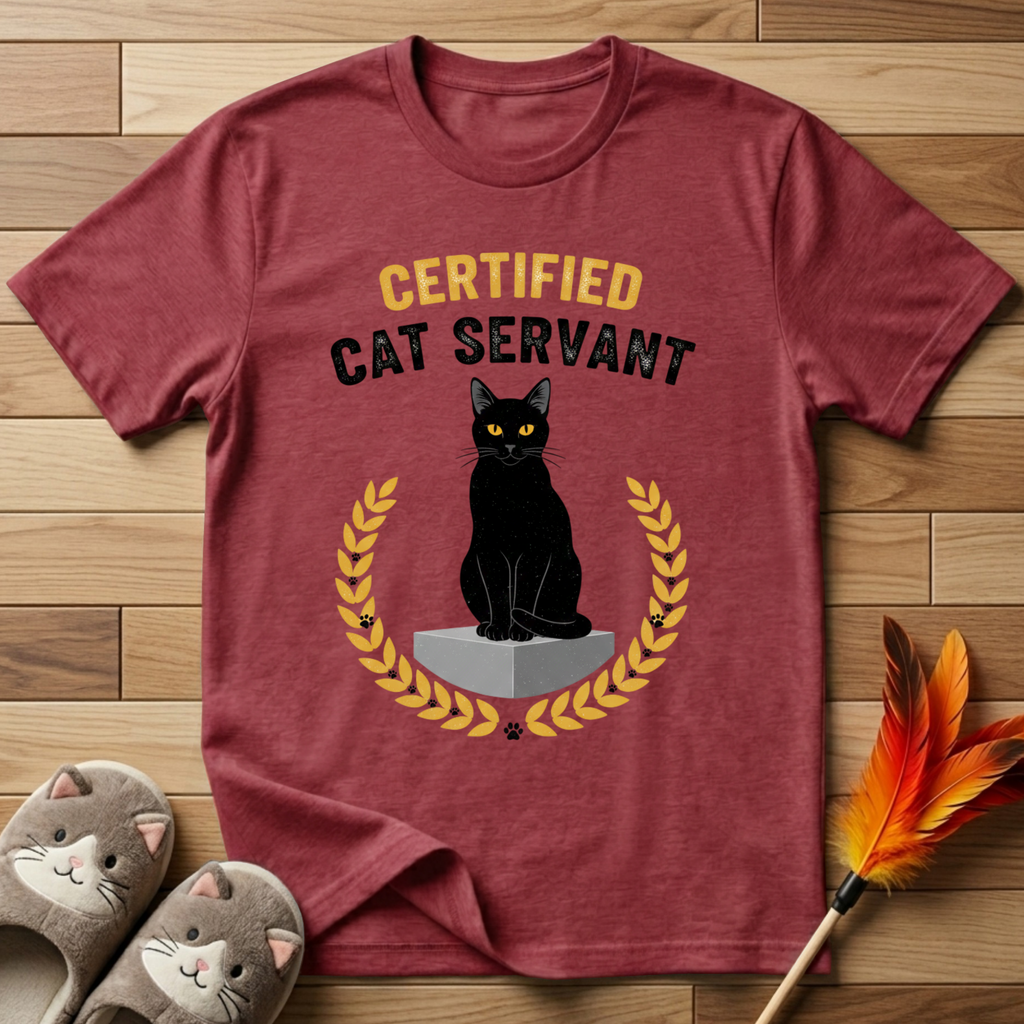 Certified Cat Servant T-Shirt