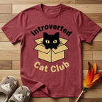 Introverted Cat Club T-Shirt