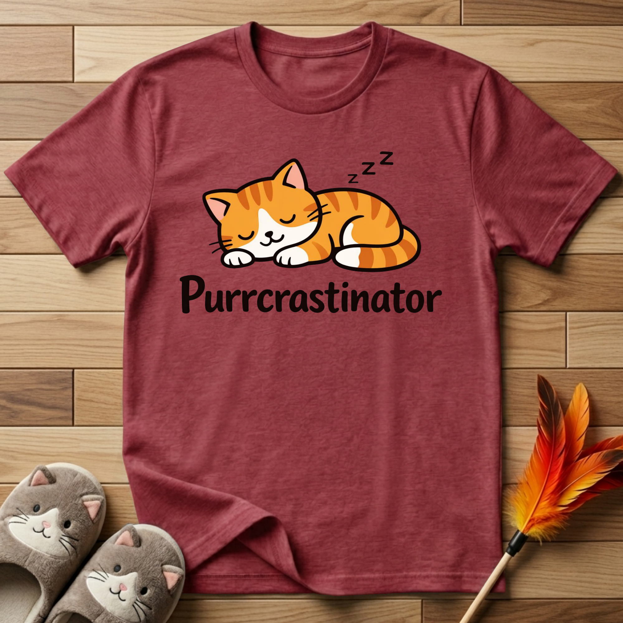 Purrcrastinator ZZZ T-Shirt