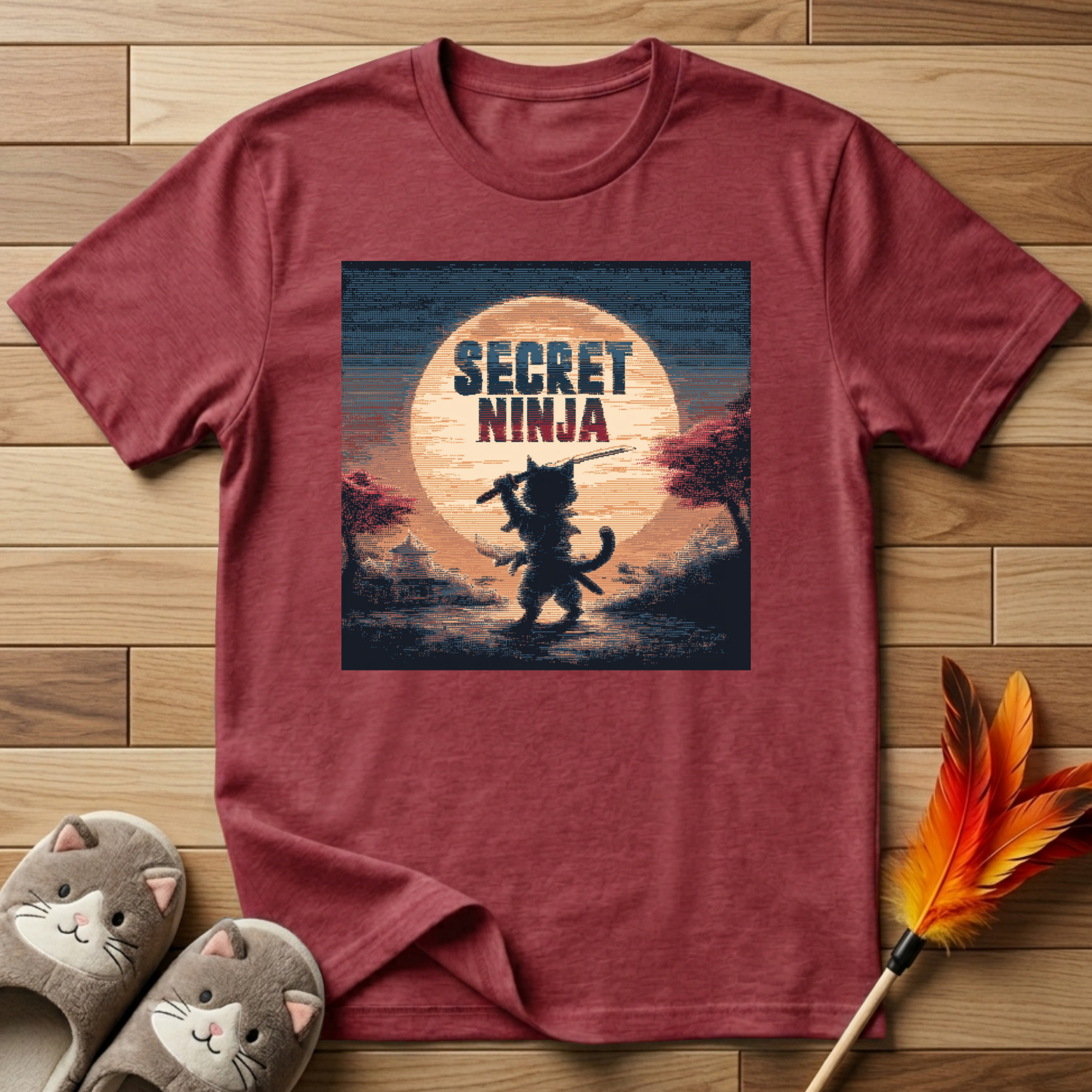 Secret Ninja Silhouette T-Shirt
