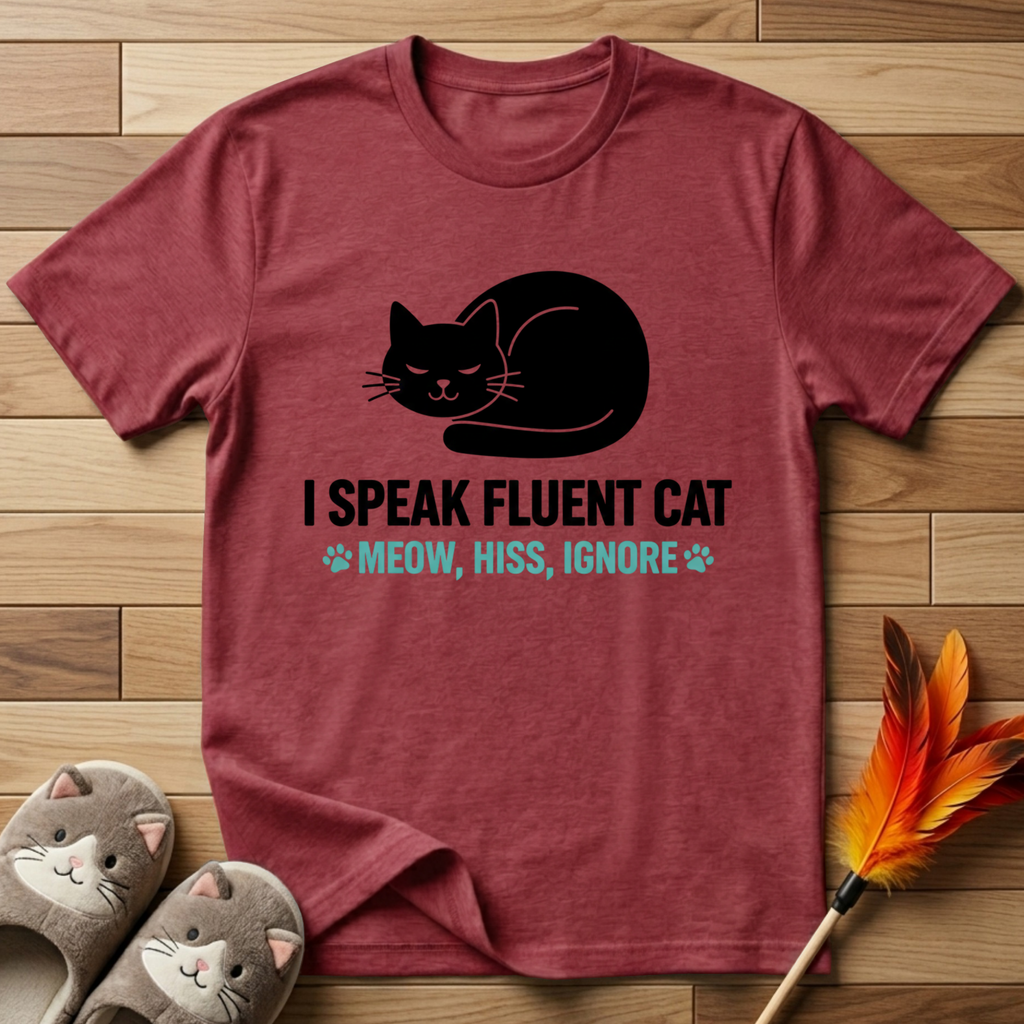 I Speak Fluent Cat T-Shirt