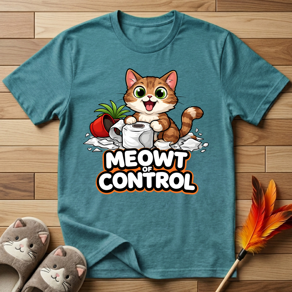 Meowt of Control Chaos T-Shirt