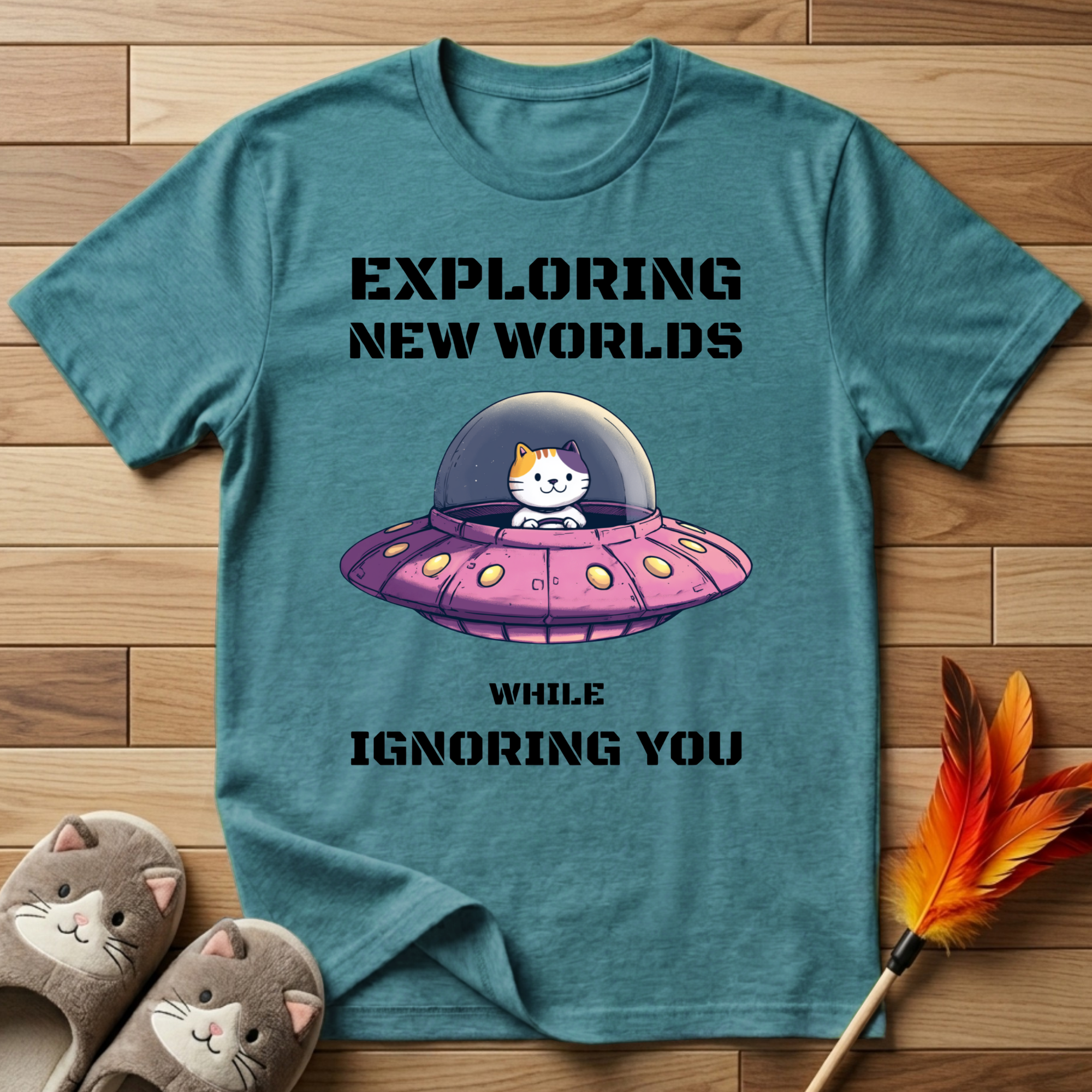 Exploring New Worlds While Ignoring You T-Shirt