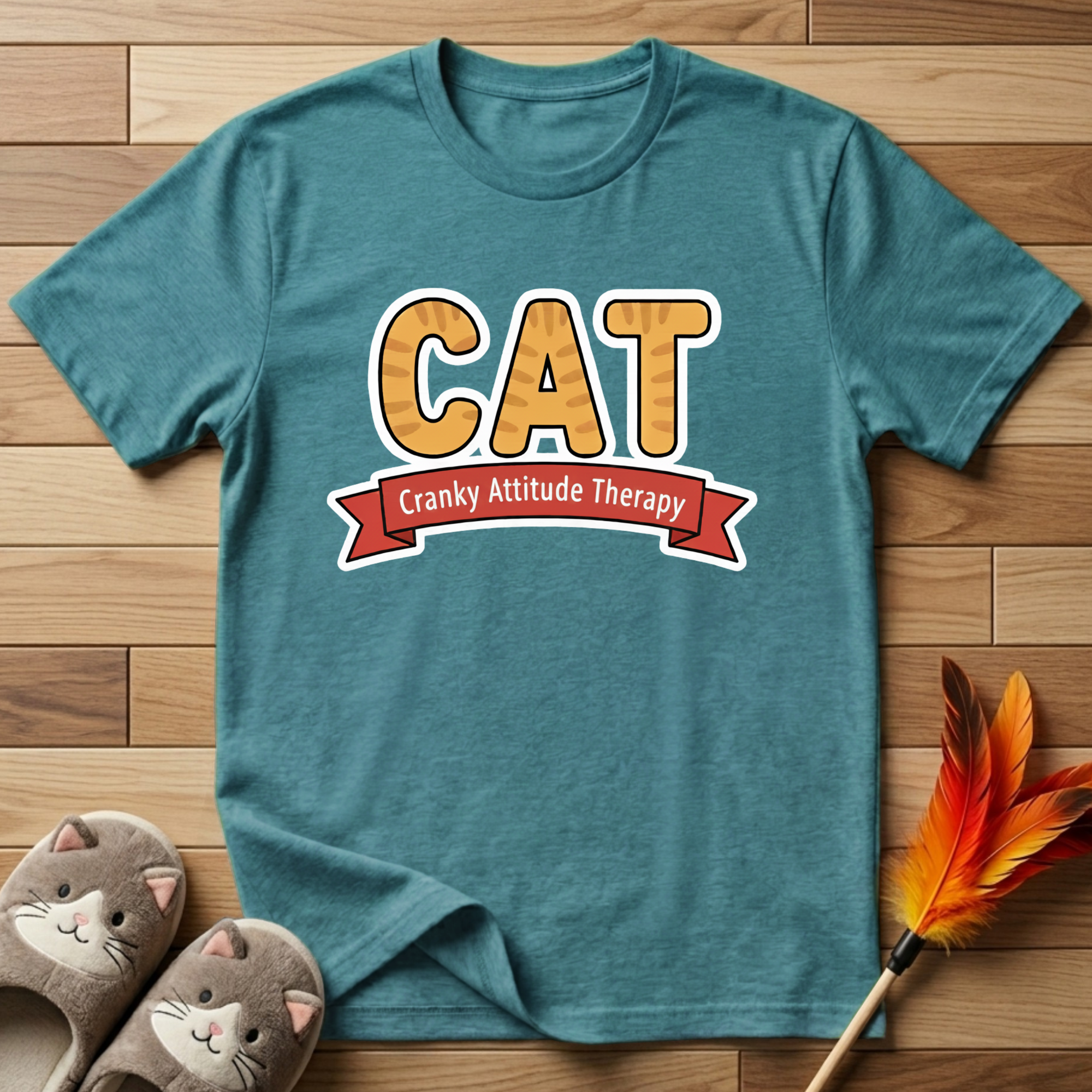 CAT Cranky Attitude Therapy T-Shirt