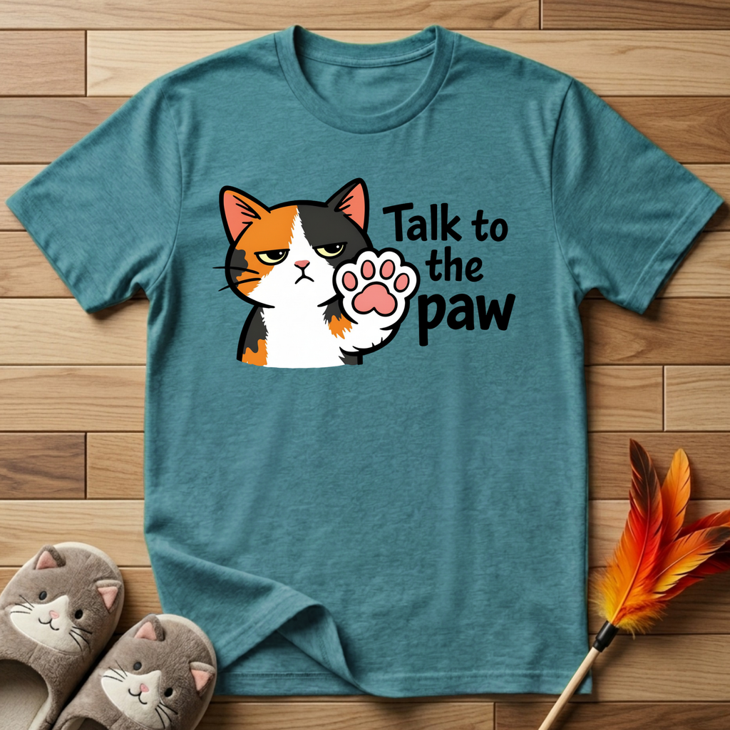 Talk to the Paw (Disinterested) T-Shirt