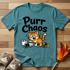 Purr Chaos (Rascal Cat) T-Shirt