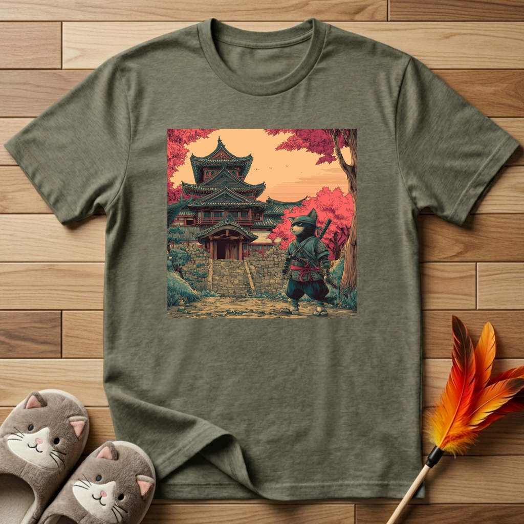 Samurai Cat T-Shirt