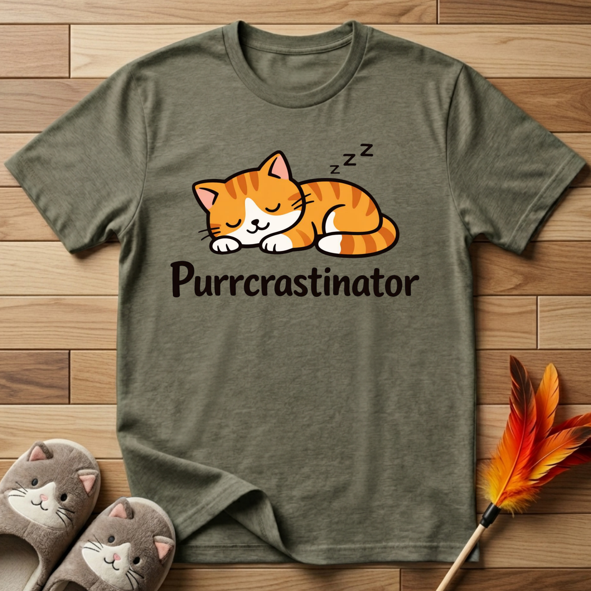 Purrcrastinator ZZZ T-Shirt