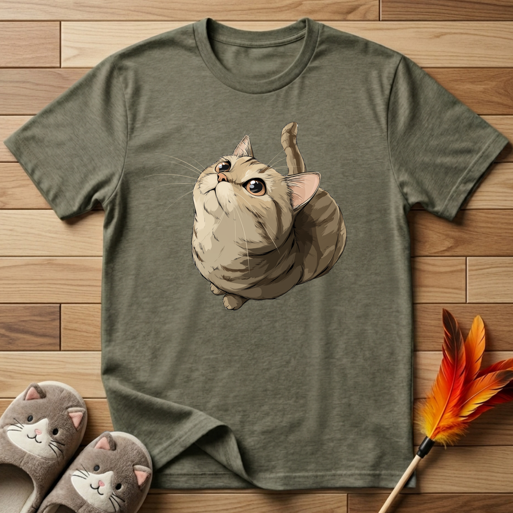 Cat Looking Up T-Shirt