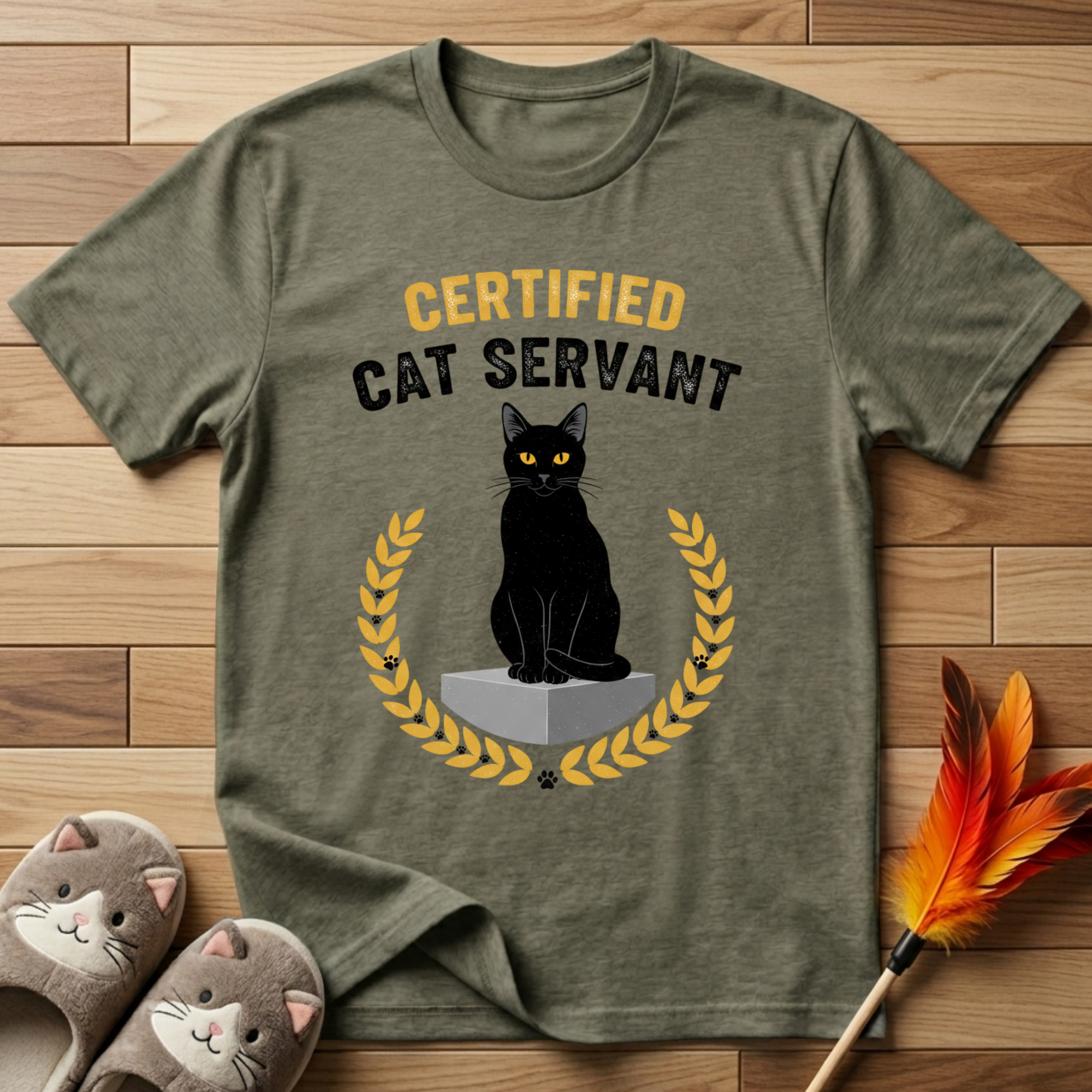 Certified Cat Servant T-Shirt