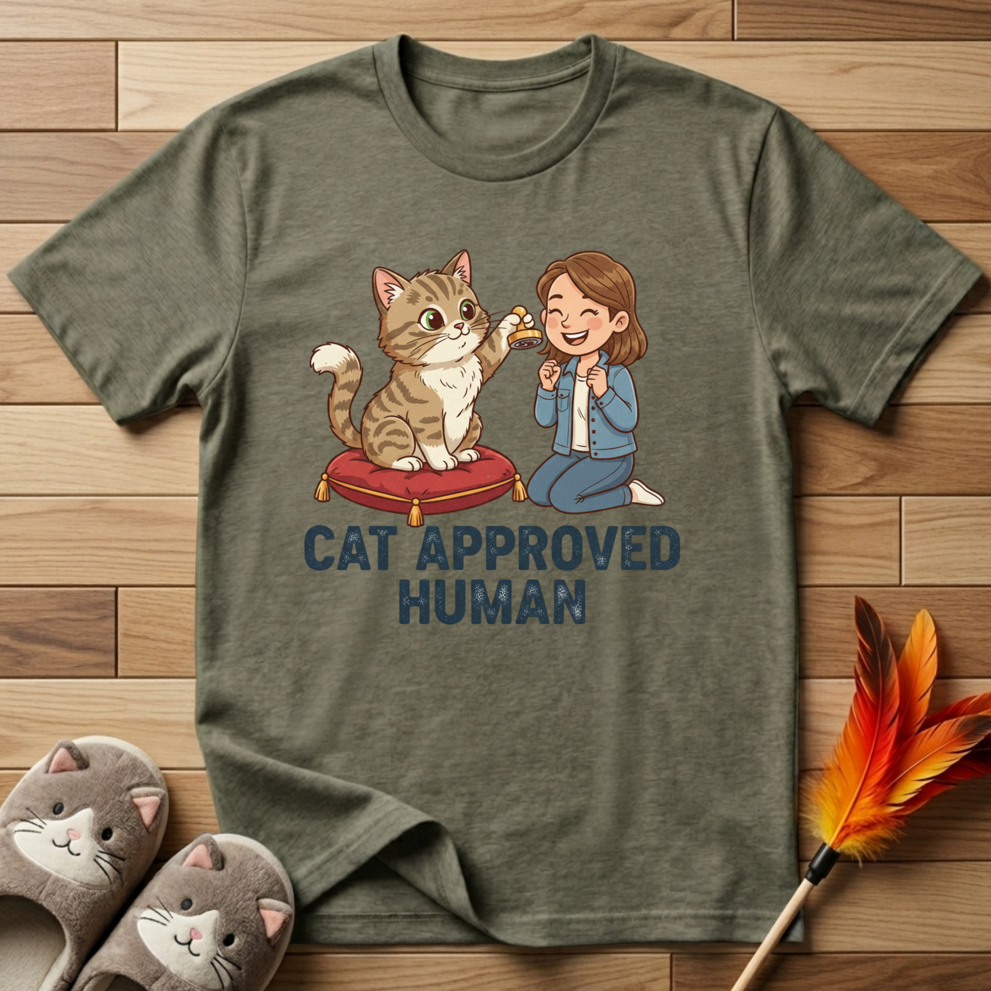 Cat Approved Human T-Shirt
