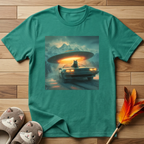 Cat, Car, & UFO T-Shirt