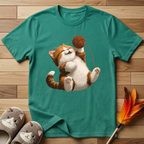 Cat With Yarn T-Shirt
