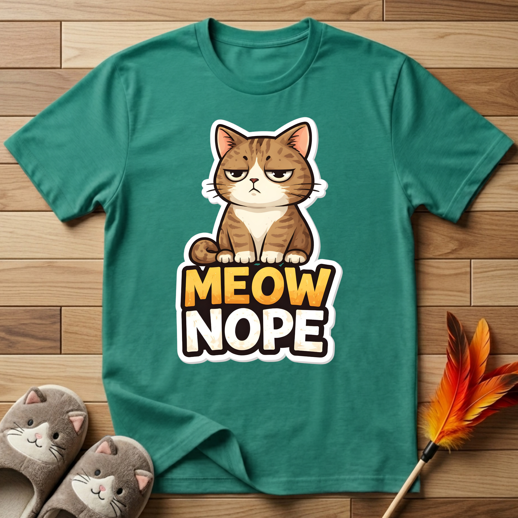 Meow Nope (Disinterested) T-Shirt