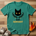 Cat Servant (Wreath Design) T-Shirt