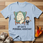My Cat's Personal Assistant (Male) T-Shirt