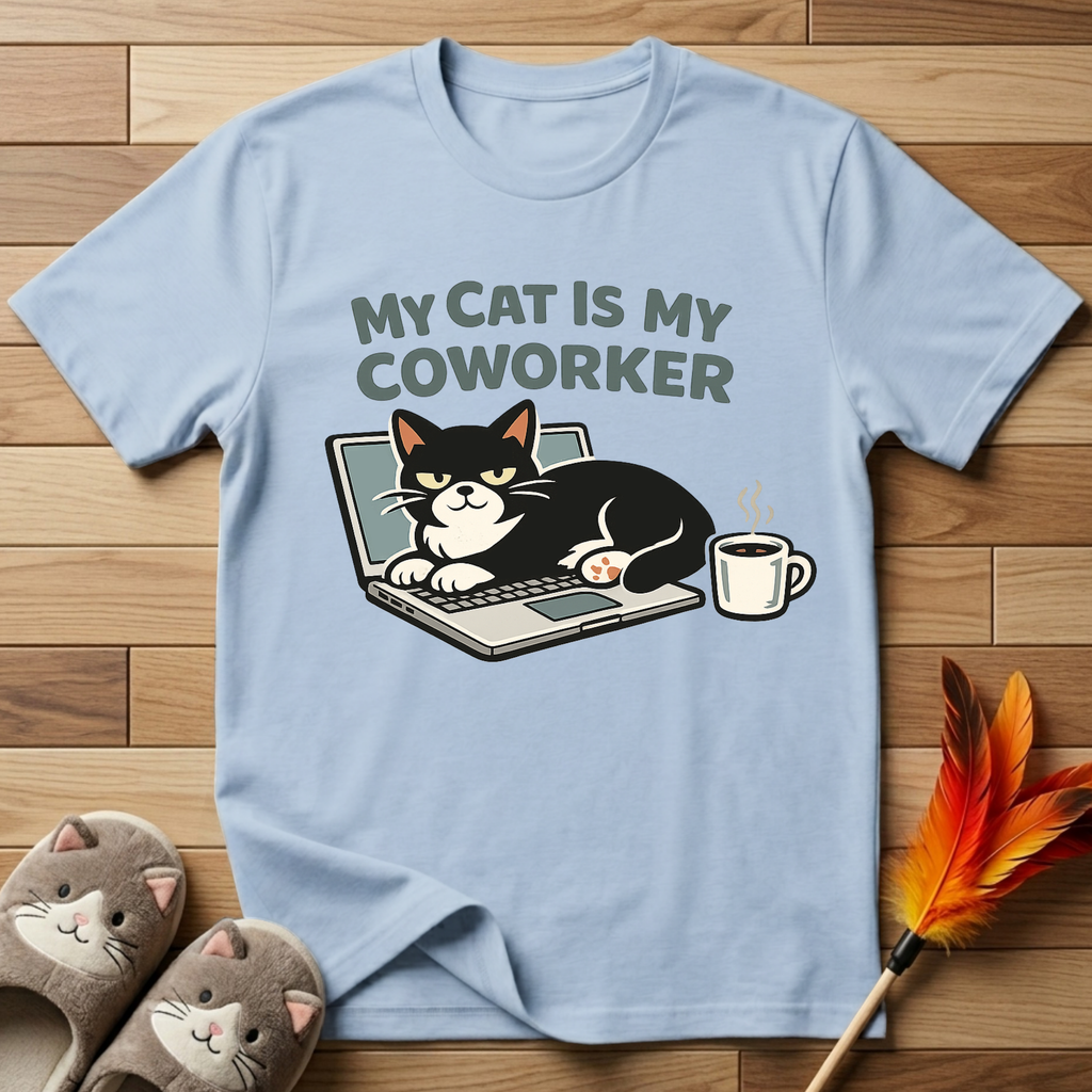 My Cat Is My Coworker T-Shirt