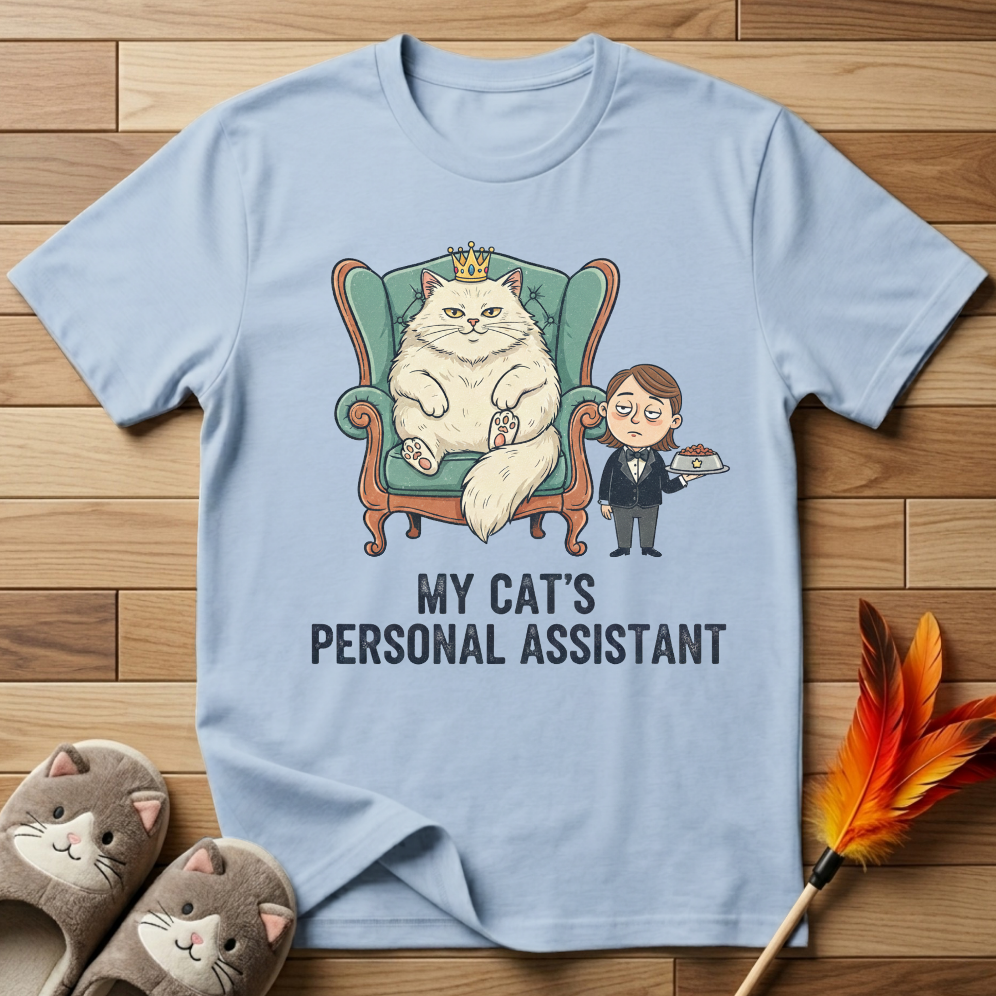 My Cat's Personal Assistant T-Shirt