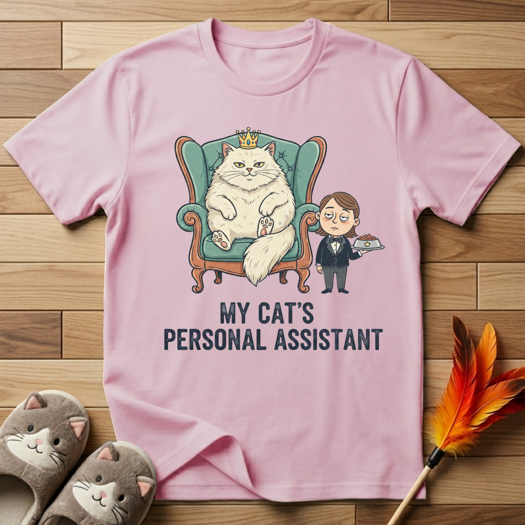 My Cat's Personal Assistant T-Shirt