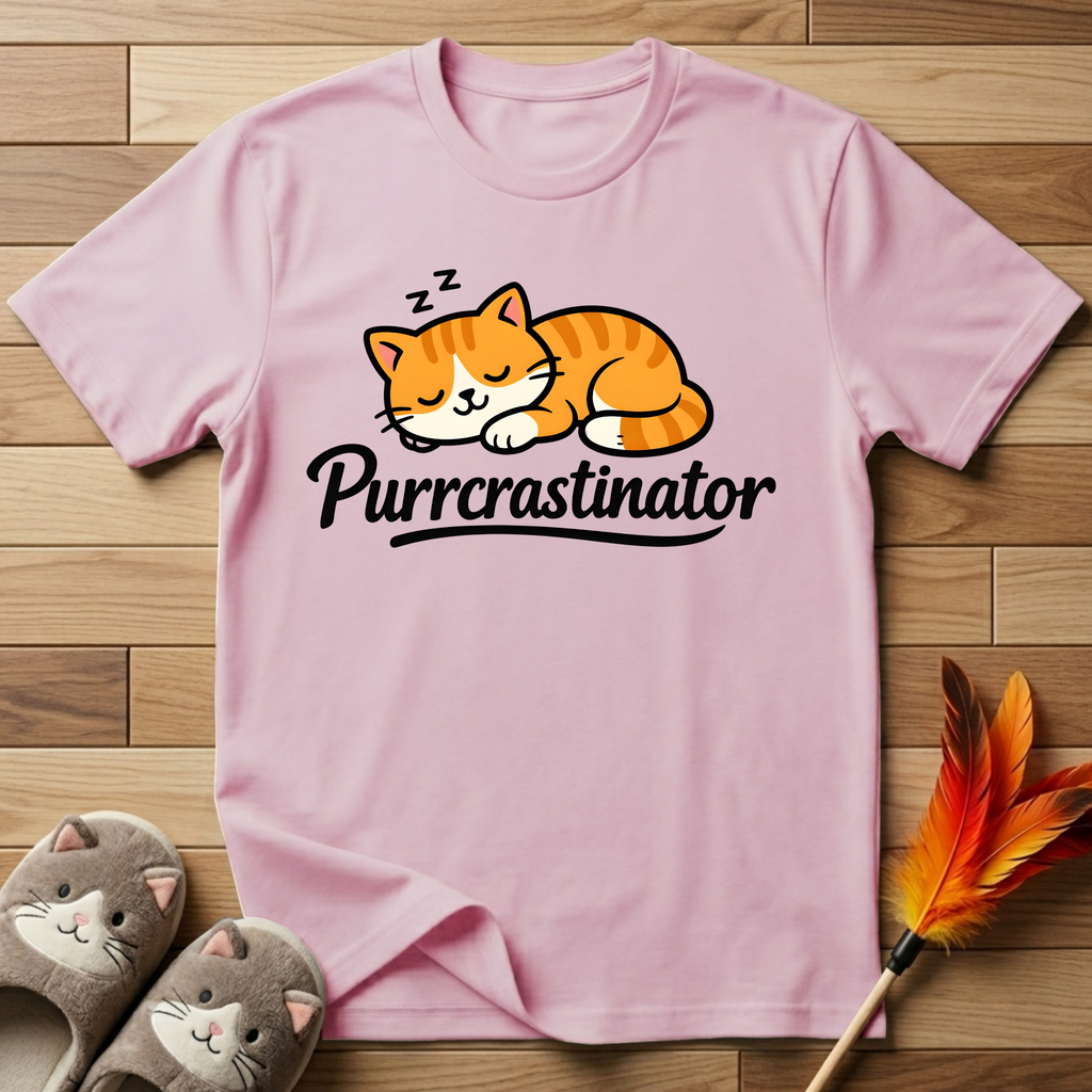 Purrcrastinator T-Shirt