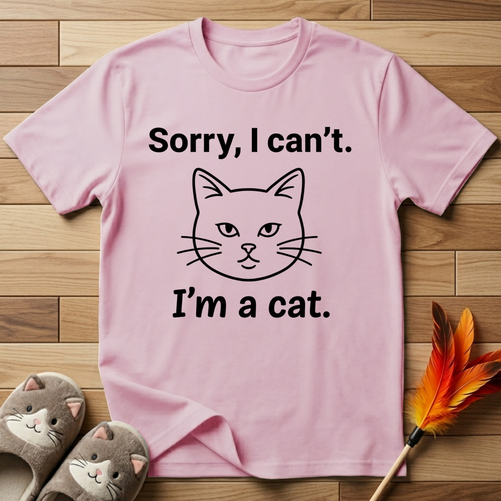 Sorry, I can't.  I'm a cat. T-Shirt