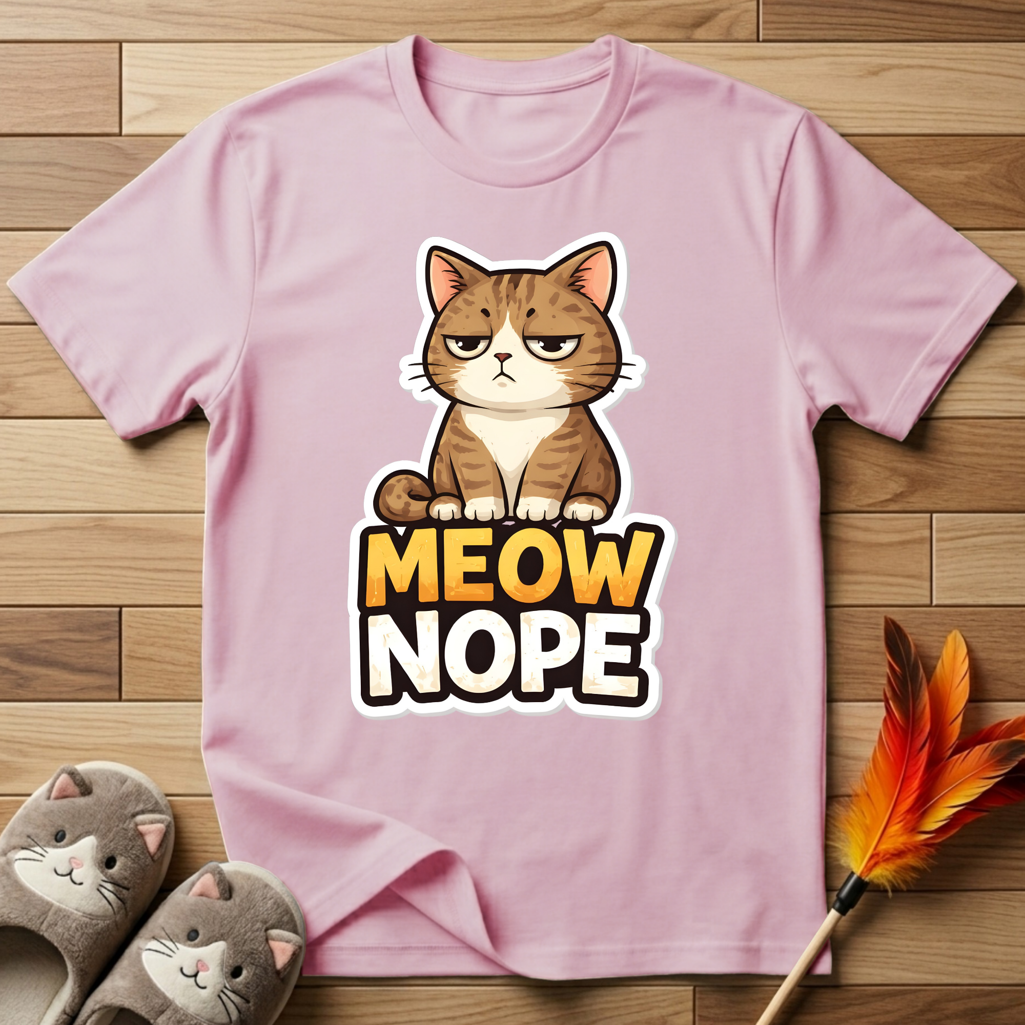 Meow Nope (Disinterested) T-Shirt