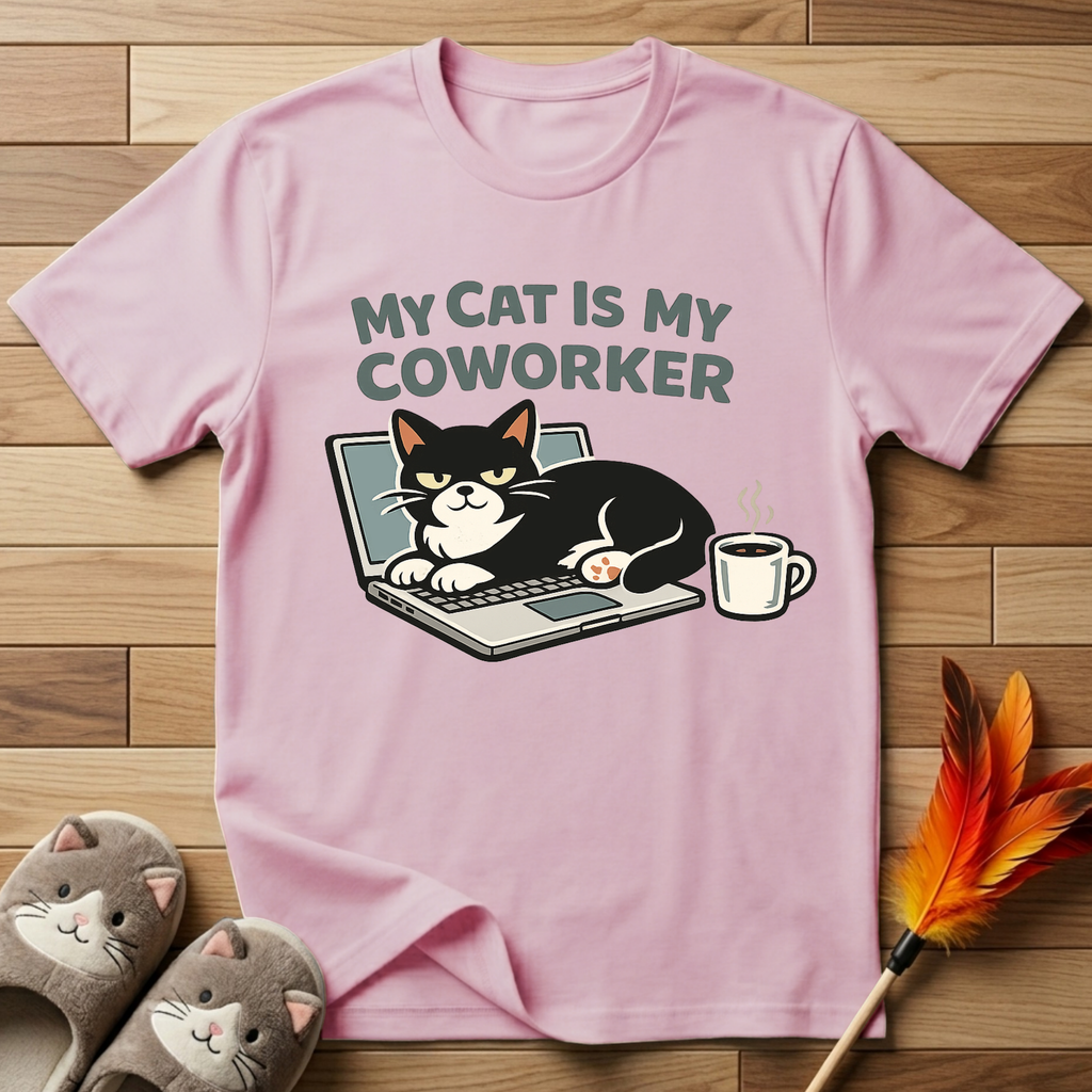 My Cat Is My Coworker T-Shirt