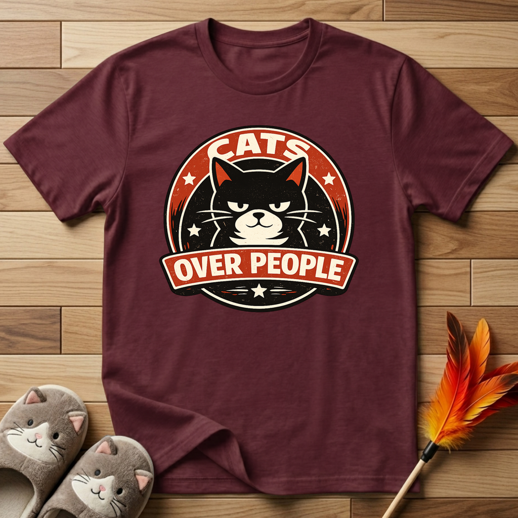 Cats Over People T-Shirt