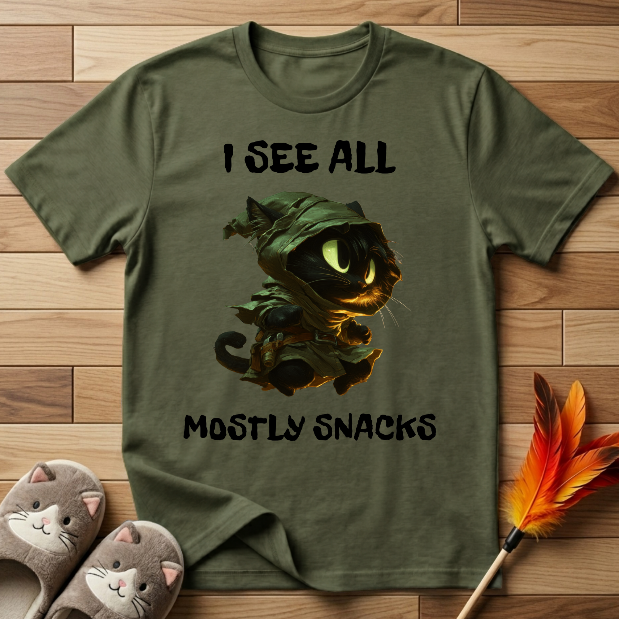 I See All - Mostly Snacks T-Shirt